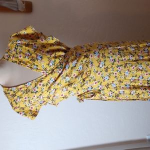 Zaberry Wrap Around Maxi Dress